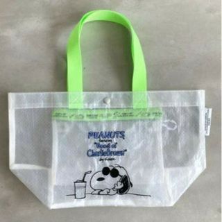 ビンテージピーナッツ(Vintage PEANUTS)のPEANUTS/SOLEILトートS　クリアー新品(トートバッグ)