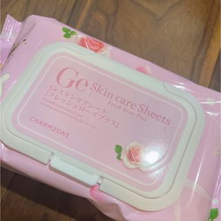 チャームゾーン(CHARMZONE)のぽん太様専用Geスキンケアシート　フレッシュローズプラス　60枚　（354ml）(クレンジング/メイク落とし)