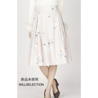 ウィルセレクション(WILLSELECTION)の未使用♦WILLSELECTION ピオニーグログランフレアスカート(ロングスカート)