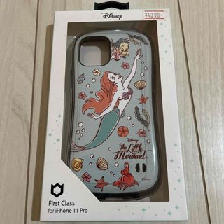 iPhone11pro ケース　IFACE DISNEY アリエル(モバイルケース/カバー)