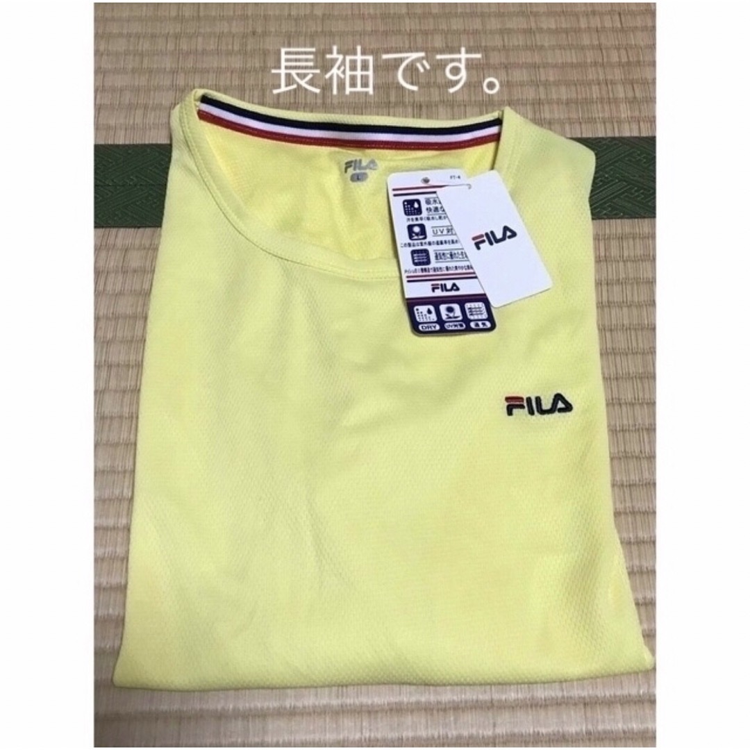 FILA(フィラ)の【新品未使用】フィラ  レディース  長袖 Tシャツ スポーツ/アウトドアのランニング(ウェア)の商品写真