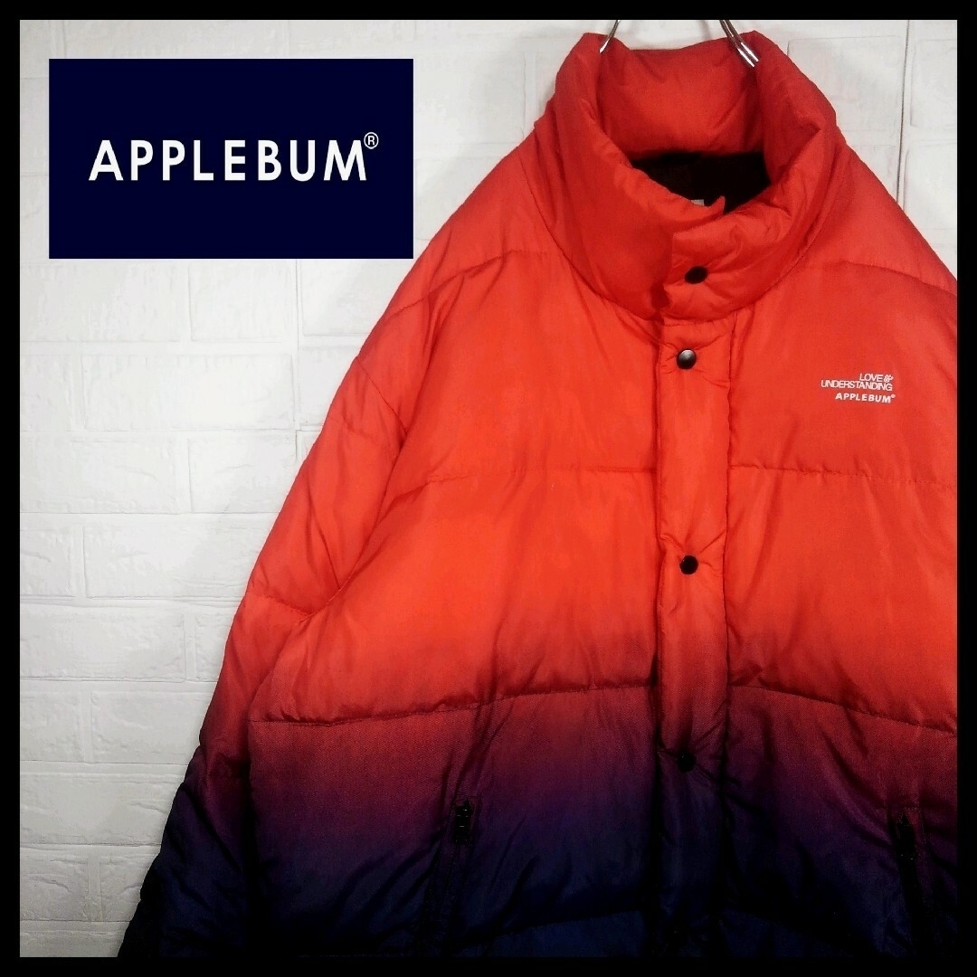 のーぷ_ジャケット《APPLEBUM(アップルバム)》グラデーション 中綿