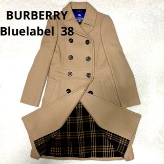 バーバリーブルーレーベル(BURBERRY BLUE LABEL)のバーバリーコート バーバリーブルーレーベルコート キャメル 美品(ロングコート)