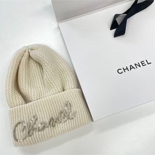 CHANEL 最終お値下☆試着のみタグ無し☆マフラー＆ニット帽セット☆