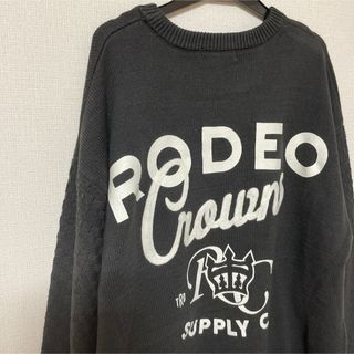 ロデオクラウンズワイドボウル(RODEO CROWNS WIDE BOWL)のロデオクラウンズ ニットワンピース(ひざ丈ワンピース)