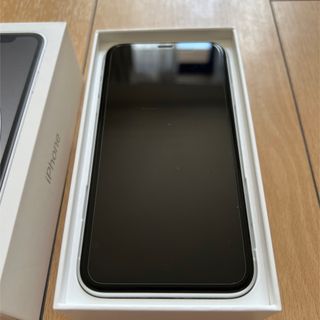 アイフォーン(iPhone)のiPhone XR ホワイト64 GB SIMフリー　超美品(スマートフォン本体)