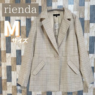 rienda ストライプ ジャケット パンツ セットアップ