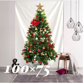 【SALE】大人気クリスマスタペストリー　100×75(その他)