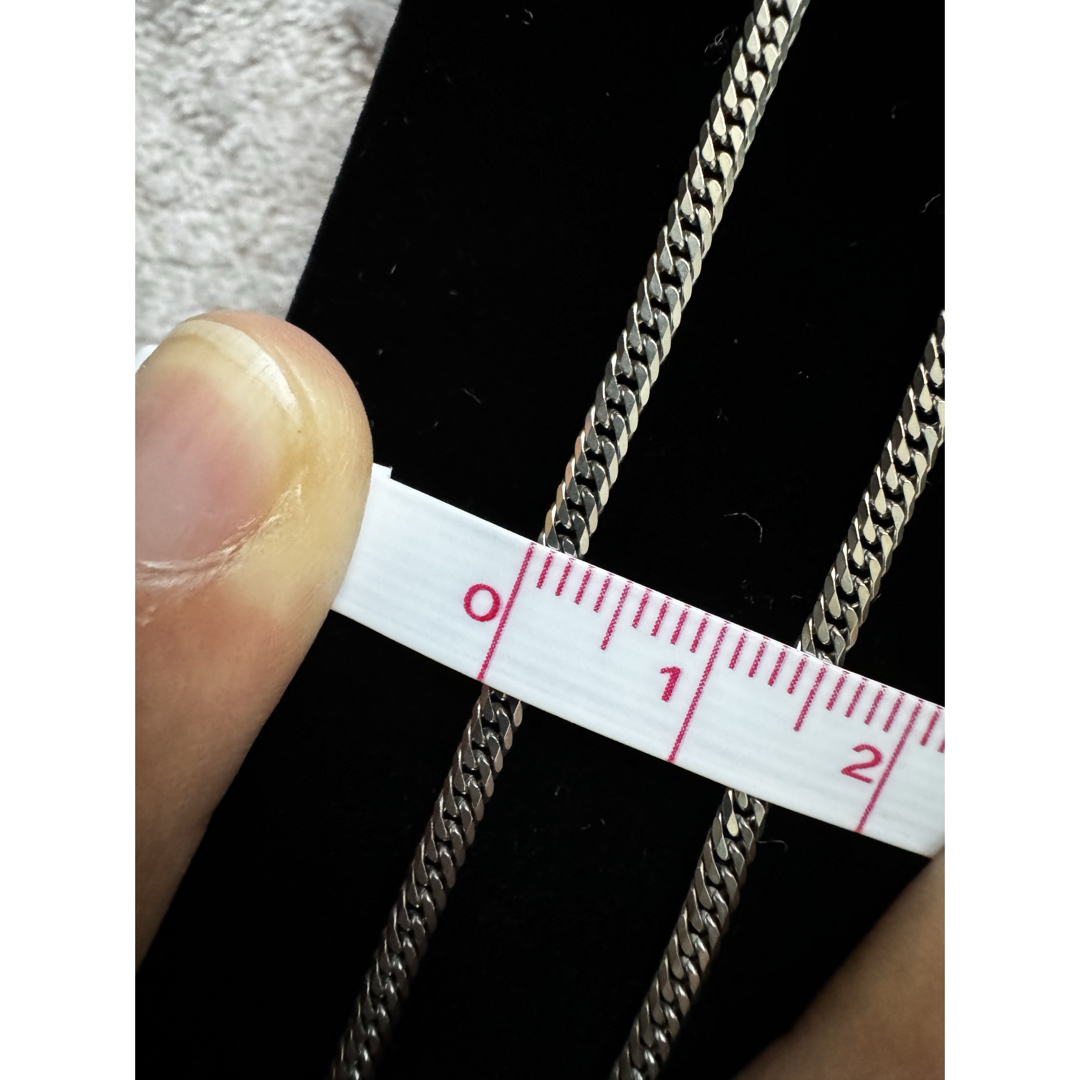 プラチナ 喜平 ネックレス  メンズのアクセサリー(ネックレス)の商品写真