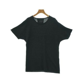 オーレット(OURET)のOURET オーレット Tシャツ・カットソー -(S位) 黒系 【古着】【中古】(Tシャツ/カットソー(半袖/袖なし))