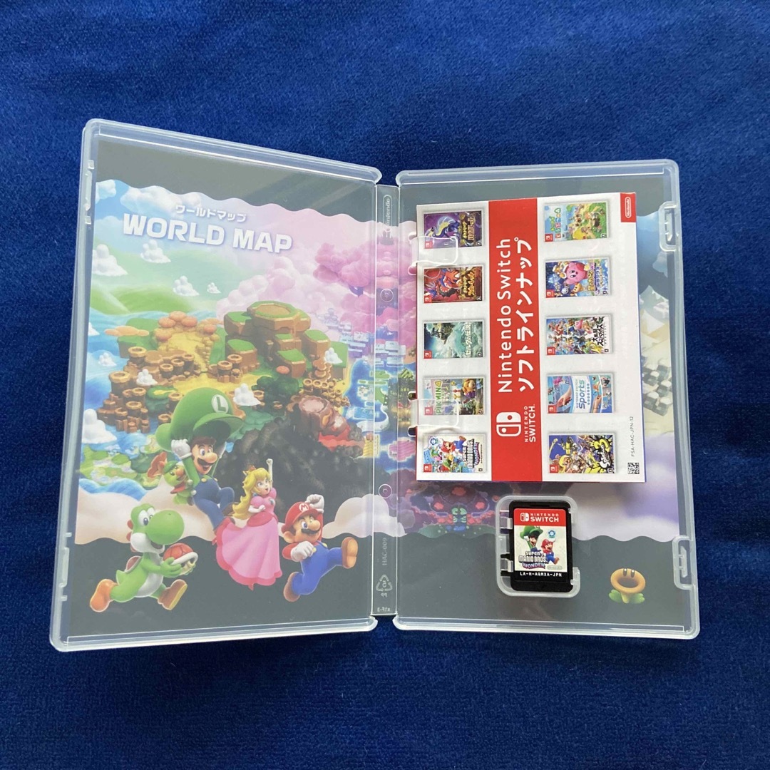 任天堂(ニンテンドウ)のスーパーマリオブラザーズ ワンダー エンタメ/ホビーのゲームソフト/ゲーム機本体(家庭用ゲームソフト)の商品写真