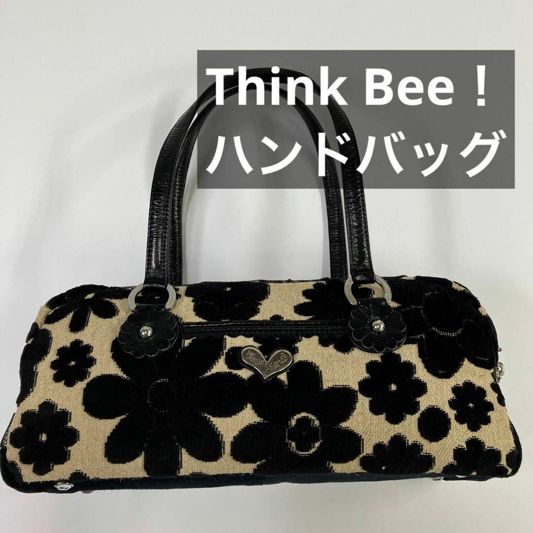 Think Bee! - Think Bee! シンクビー ハンドバッグ 総柄 花柄 古着