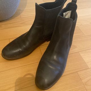 アグ(UGG)のアグレザーショートブーツ25(ブーツ)