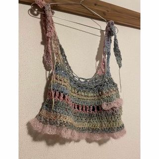 ビームスボーイ(BEAMS BOY)のribbon knit bustier (ニット/セーター)