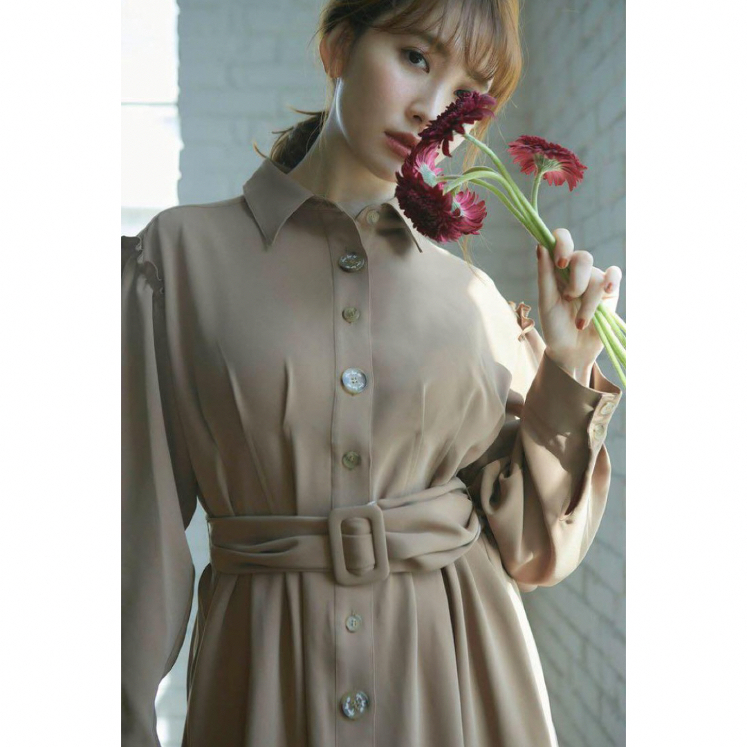 Her lip to - Herlipto Two-Tone Belted Shirt Dressの通販 by ...