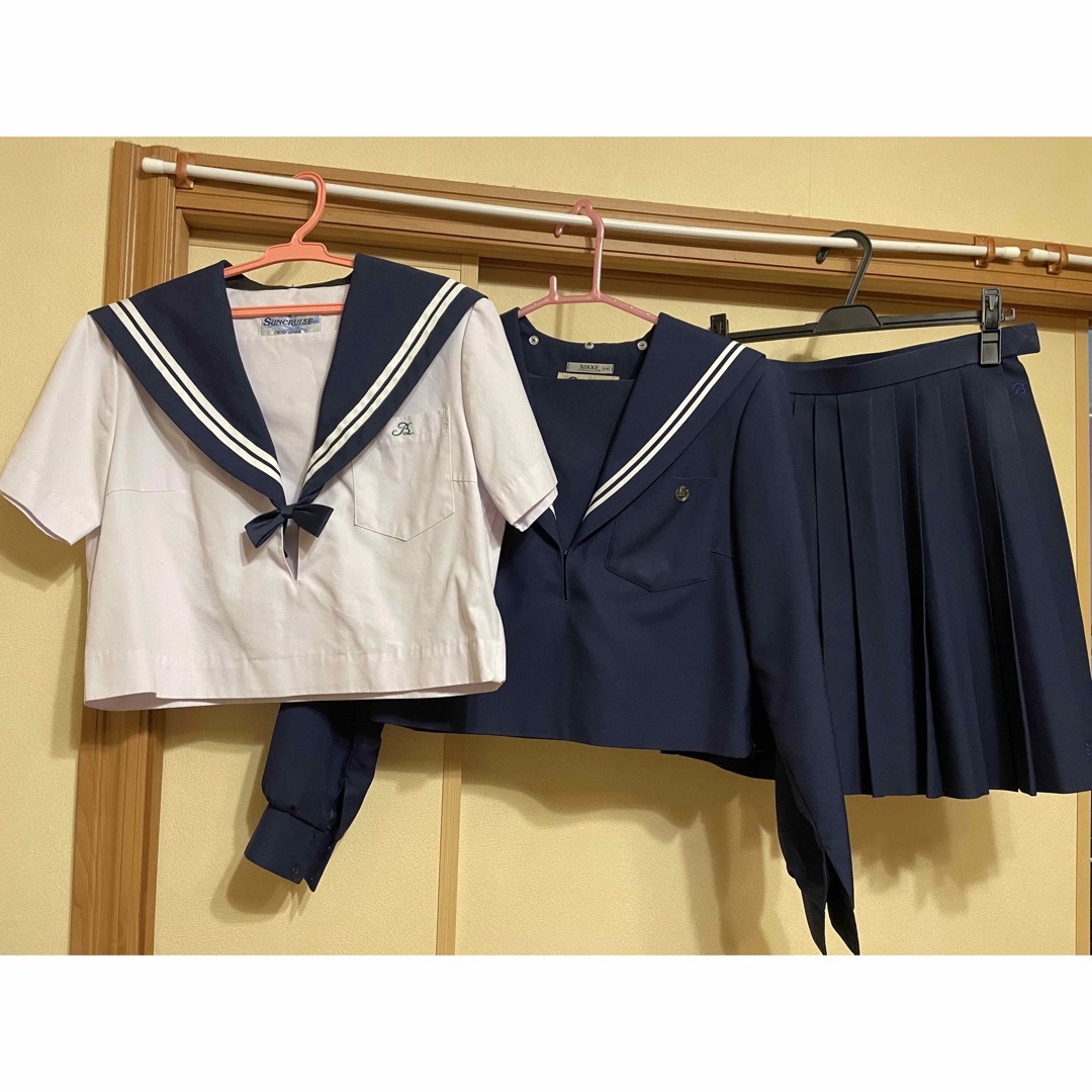 セーラー服 4点セット 本物 コスプレ