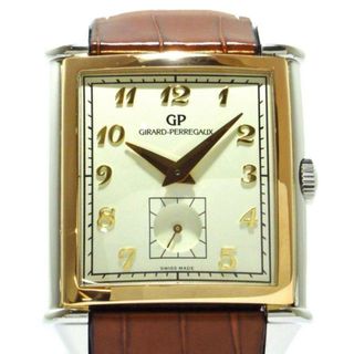 ジラール・ペルゴ GIRARD-PERREGAUX Ref.2593 K18YG スモールセコンド 自動巻き メンズ _670398【ev15】