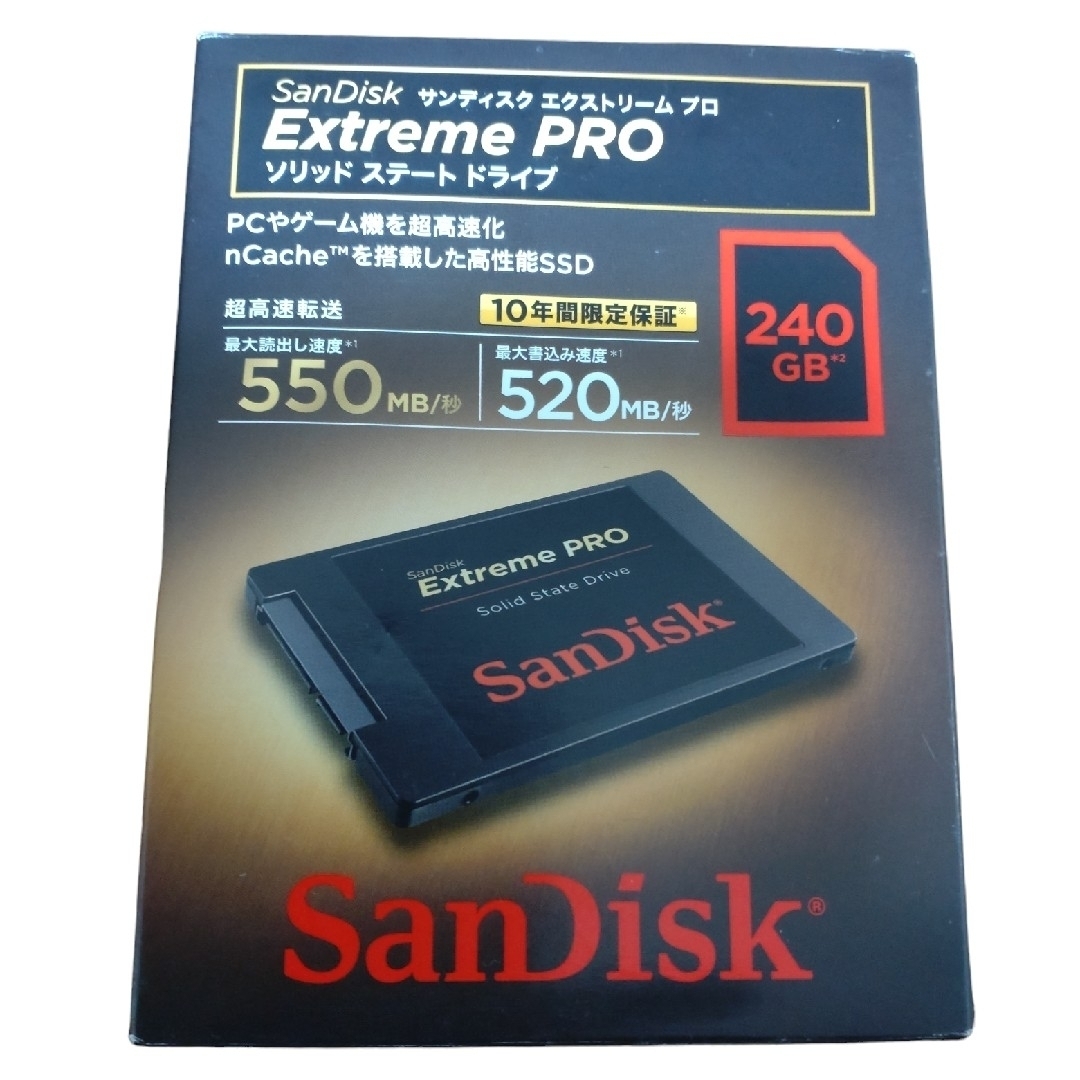 サンディスクSanDiskExtreme Pro 240GB SDSSDXPS-240G-J