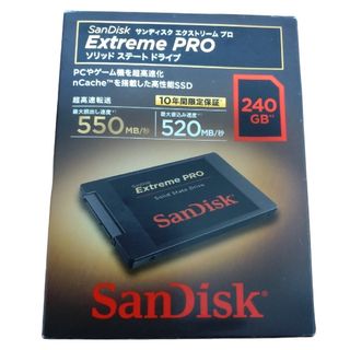 サンディスク(SanDisk)のSanDiskExtreme Pro 240GB SDSSDXPS-240G-J(PCパーツ)