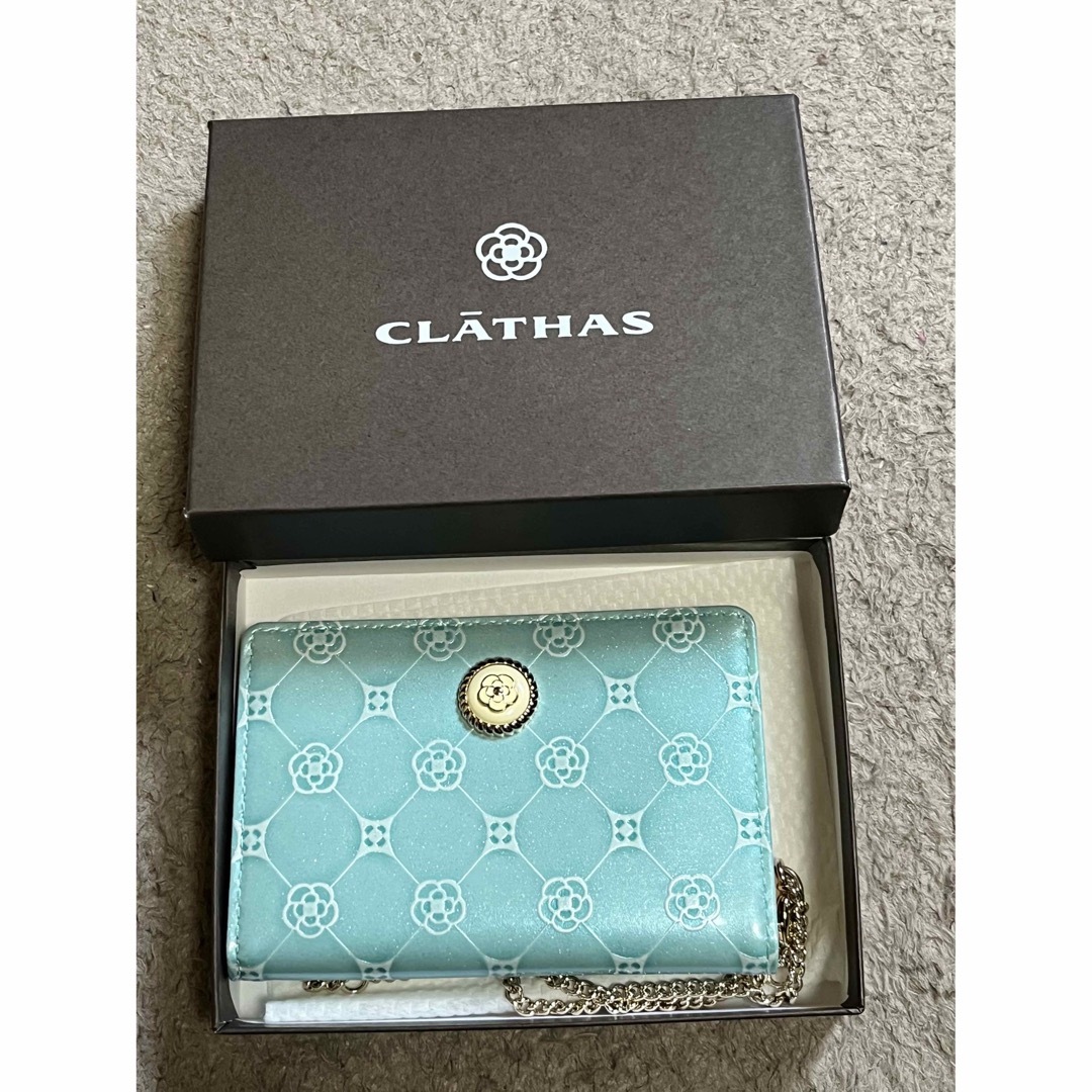 CLATHAS クレイサス 財布 \u0026 パスケース 未使用箱付き