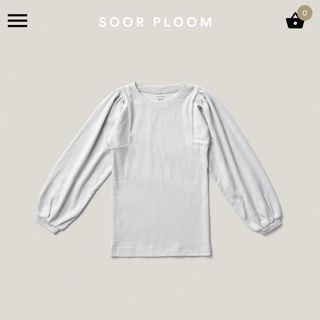 ソーアプルーム(SOOR PLOOM)のsoorploom エッセンシャル　baloontee 8y(Tシャツ/カットソー)