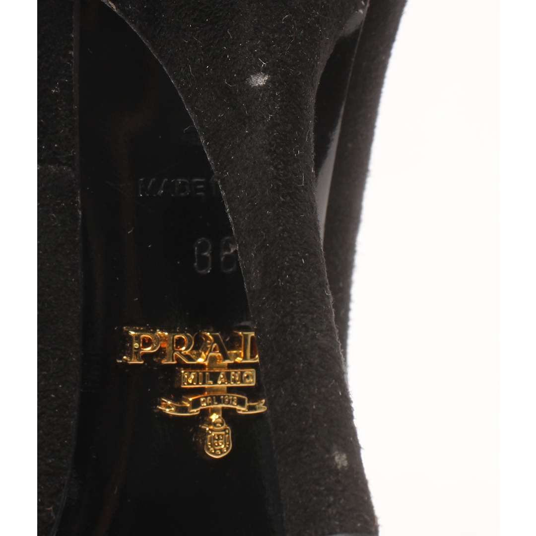 PRADA(プラダ)のプラダ PRADA パンプス リボン スエード    レディース 36 レディースの靴/シューズ(ハイヒール/パンプス)の商品写真