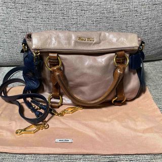 ミュウミュウ 革 バッグ(ブラウン/茶色系)の通販 78点 | miumiuの ...