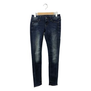 ジースター(G-STAR RAW)のジースターロー ダメージ加工 スキニーデニムパンツ レディース W25L32(スキニーパンツ)