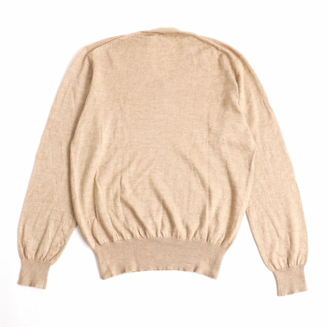 Gucci - 美品◇GUCCI グッチ Vネック キャメル×シルク 長袖ニット