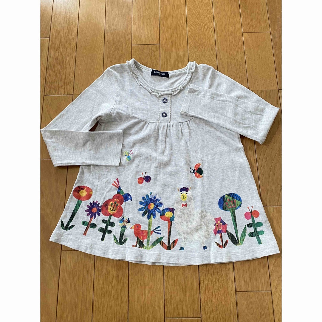 kladskap(クレードスコープ)の長袖カットソー キッズ/ベビー/マタニティのキッズ服女の子用(90cm~)(Tシャツ/カットソー)の商品写真