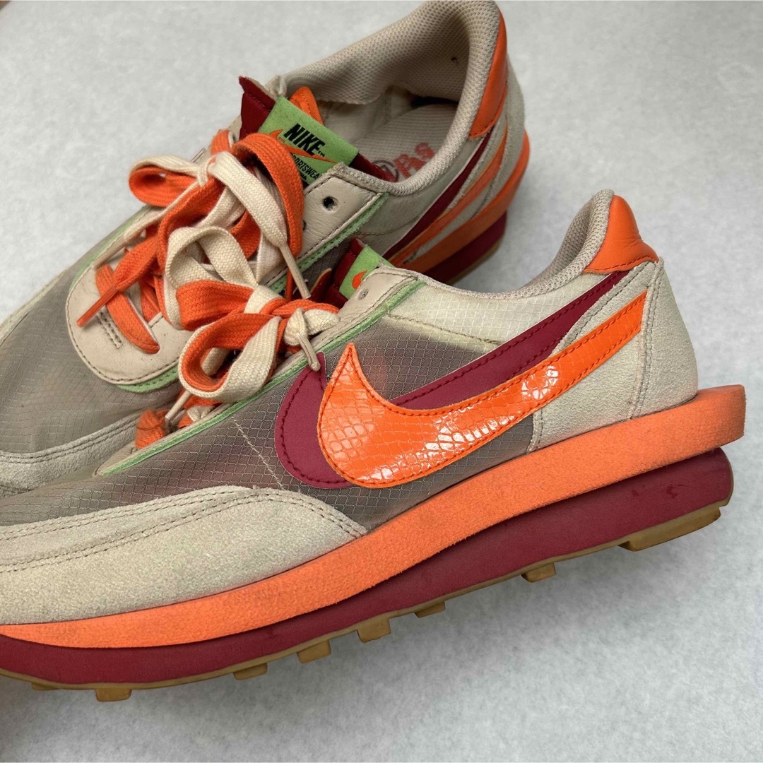 sacai(サカイ)のNIKE sacai クロット × サカイ × ナイキ LDワッフル オレンジ メンズの靴/シューズ(スニーカー)の商品写真