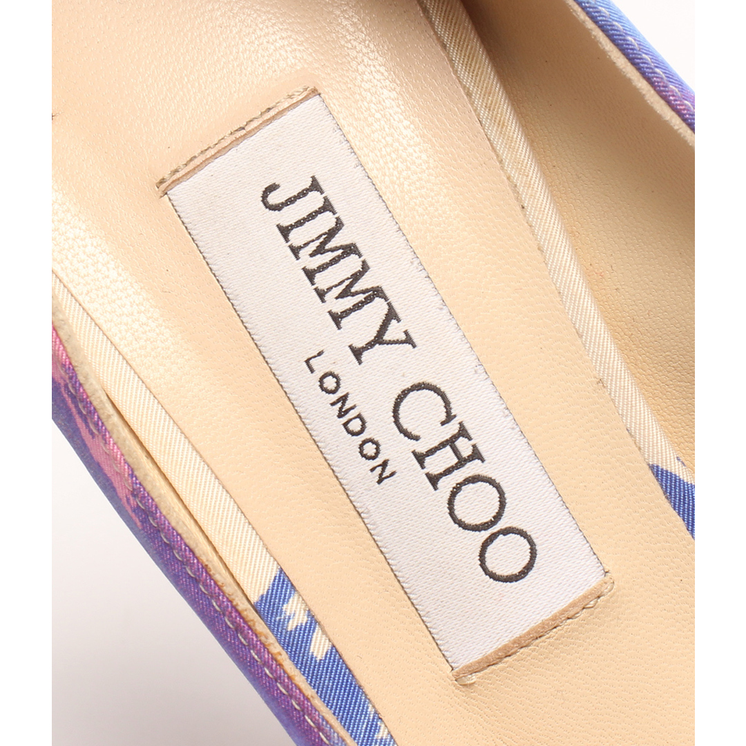 JIMMY CHOO(ジミーチュウ)のジミーチュウ オープントゥパンプス レディース 37 1/2 レディースの靴/シューズ(ハイヒール/パンプス)の商品写真
