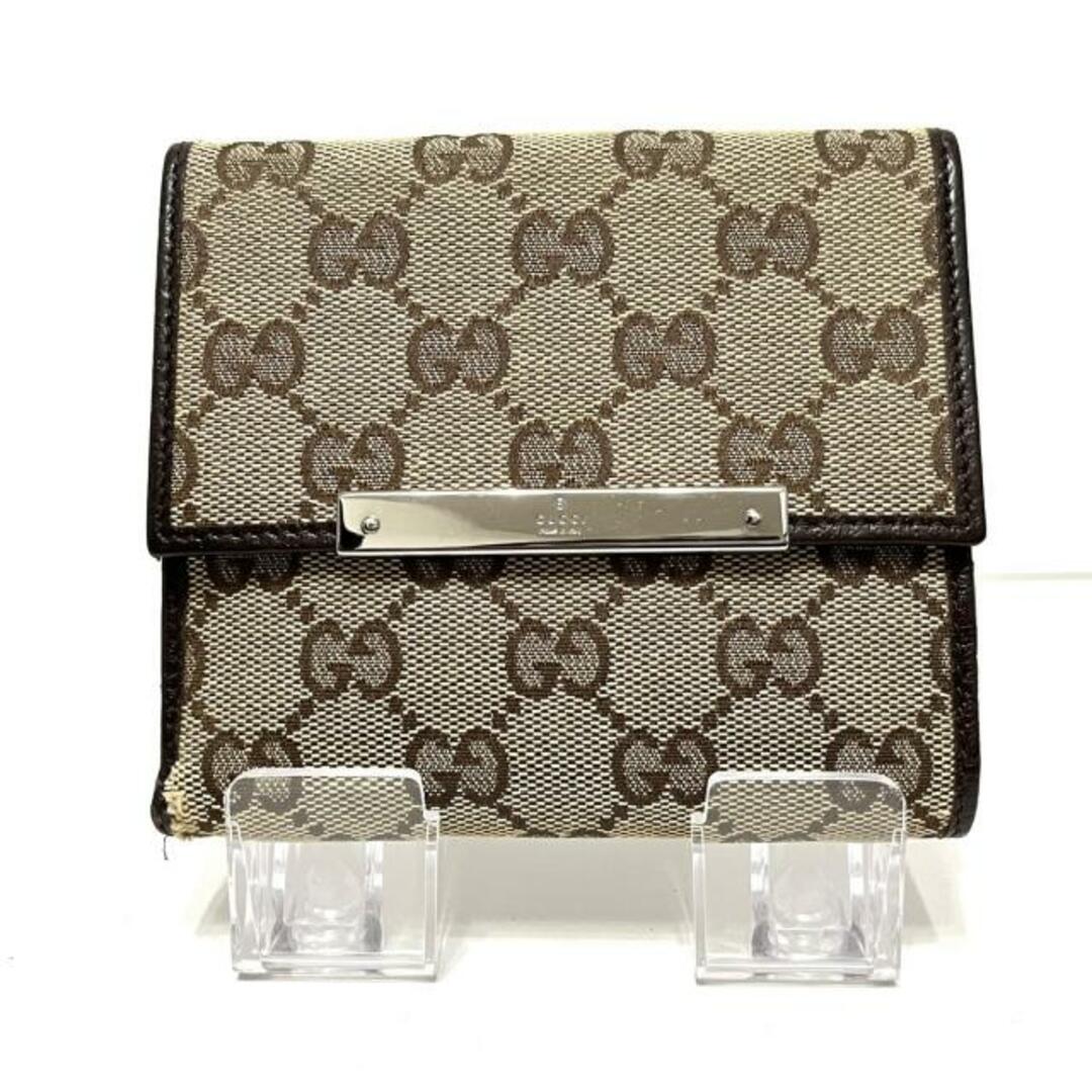 Gucci - グッチ Wホック財布 メタルバー 112664の+inforsante.fr