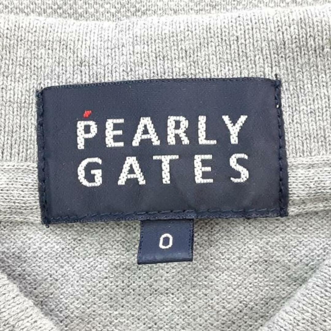 PEARLY GATES(パーリーゲイツ)のパーリーゲイツ 半袖ポロシャツ サイズ0 XS レディースのトップス(ポロシャツ)の商品写真