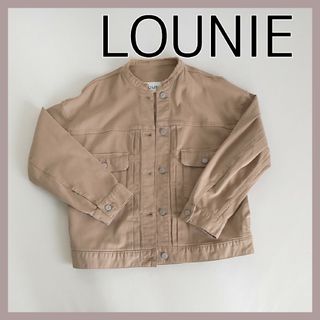 ルーニィ(LOUNIE)のLOUNIE　ノーカラージャケット(ノーカラージャケット)