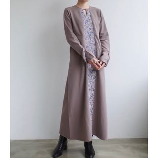 アメリヴィンテージ(Ameri VINTAGE)のCenter Jacquard Dress(ロングドレス)