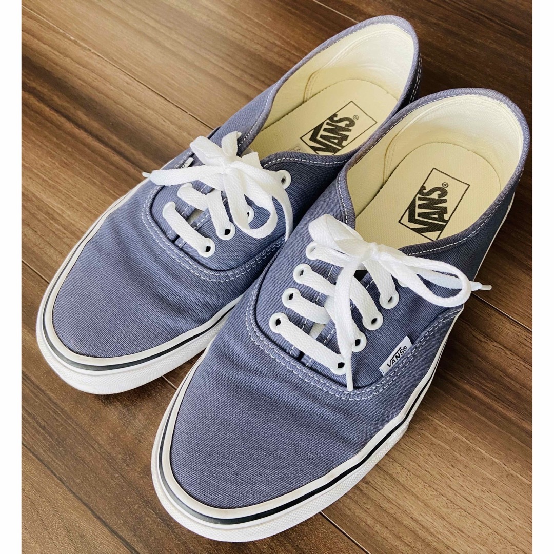 VANS(ヴァンズ)のヴァンズVANS スニーカー　27cm メンズ　ブルーグレー　ローカット メンズの靴/シューズ(スニーカー)の商品写真