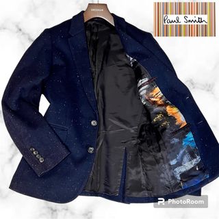 ポールスミス ステッチ刺繍デザインジャケット-