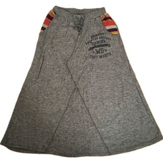 ディッキーズ(Dickies)のディッキーズ ニットロングスカート　L  グレー レディース ロング スカート(ロングスカート)