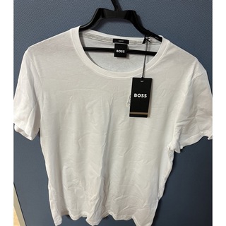 ボス(BOSS)のBOSS半袖Tシャツ　白(Tシャツ/カットソー(半袖/袖なし))