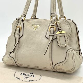 プラダ(PRADA)の【人気】PRADA プラダ　ショルダー　レザー　ハンドバッグ　カデナ　鍵　金具(ショルダーバッグ)