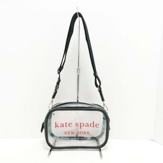 日本未入荷新作　kate spade レンボーロゴ　クリア　クロスボディー