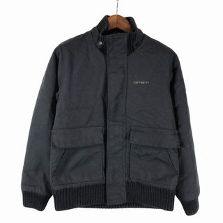 カーハート(carhartt)のCarhartt カーハート コーデュラナイロン 中綿 ジャケット ワーク  アメカジ ブラック (メンズ XS) 中古 古着 O9986(その他)