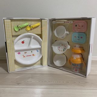 ミキハウス(mikihouse)のミキハウス テーブルウェアセット 6782-096(離乳食器セット)