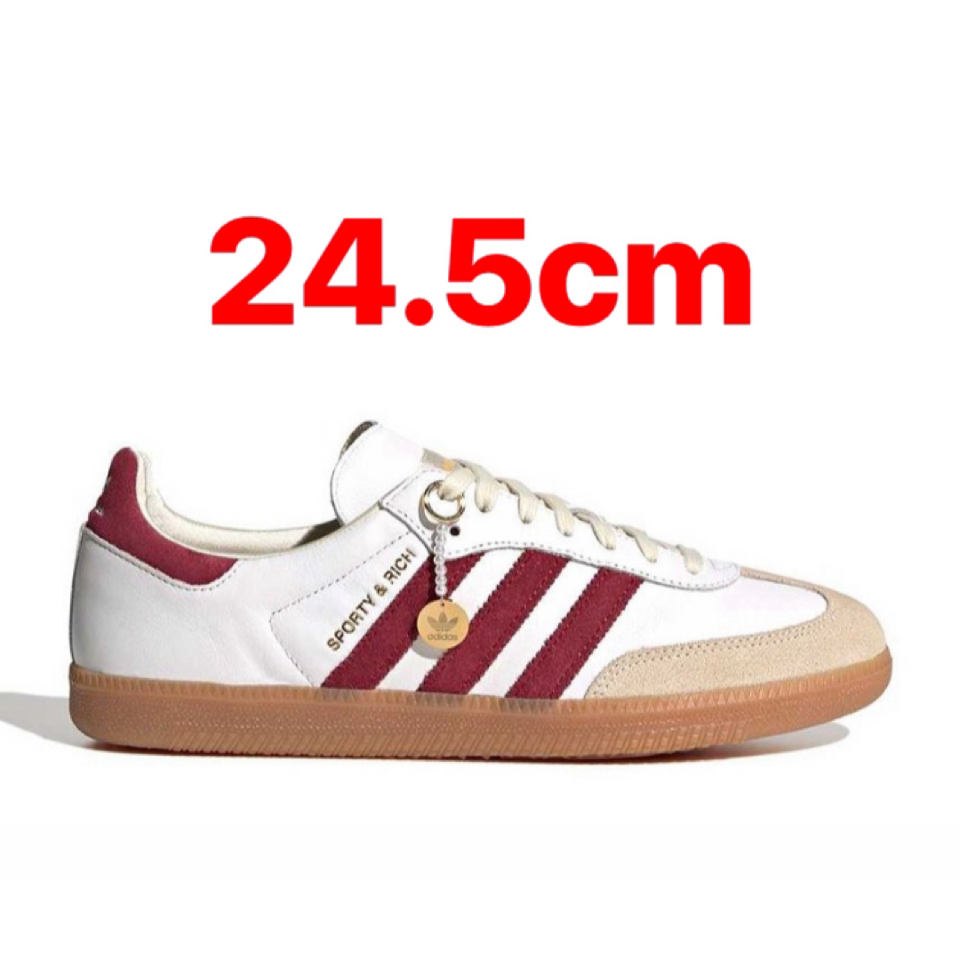 adidas サンバ OG Sporty & Rich 24.5adidasアプリカラー