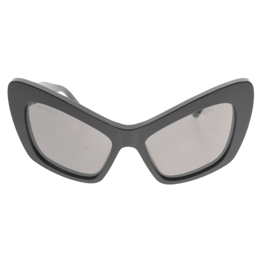 BALENCIAGA バレンシアガ Cat Eye Sunglasses BB0293S BBロゴ ブラックフレーム キャットアイ43センチレンズ幅