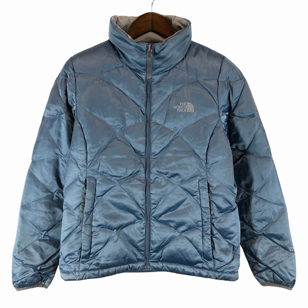 THE NORTH FACE ノースフェイス アコンカグア キルティング ダウンジャケット アウトドア ライトブルー (レディース M) 中古 古着  P0028 | フリマアプリ ラクマ