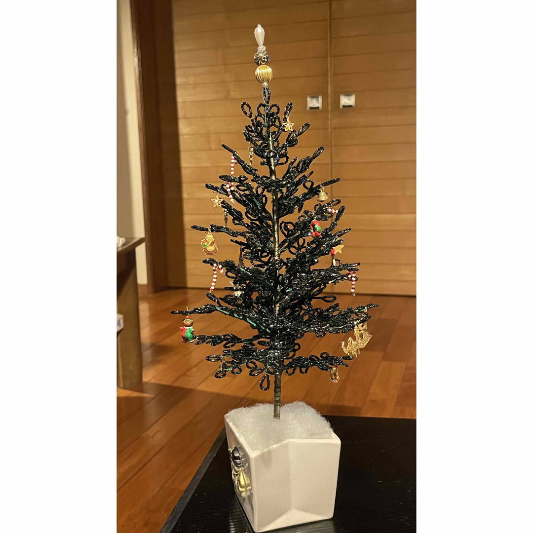 ハンドメイド ビーズ製 クリスマスツリーの通販 by craftyk's ハンドメイド ビーズ製 クリスマスツリーの通販 by craftyk's