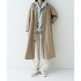 nest robe ネストローブ ステンカラーコート 生成り 美品