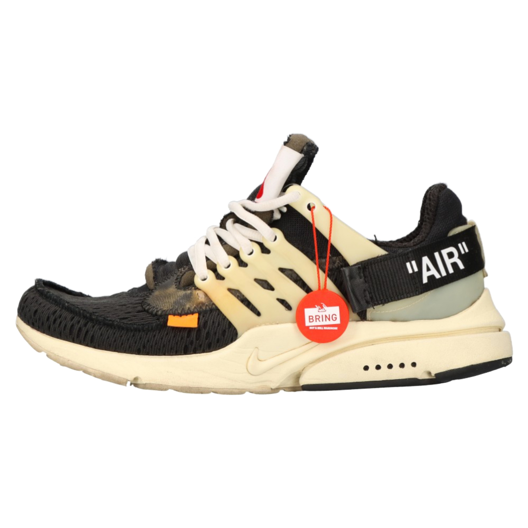 NIKE ナイキ ×OFF-WHITE THE 10 AIR PRESTO AA3830-001 オフホワイト エアプレスト ローカットスニーカー  US9/27cm ブラック | フリマアプリ ラクマ